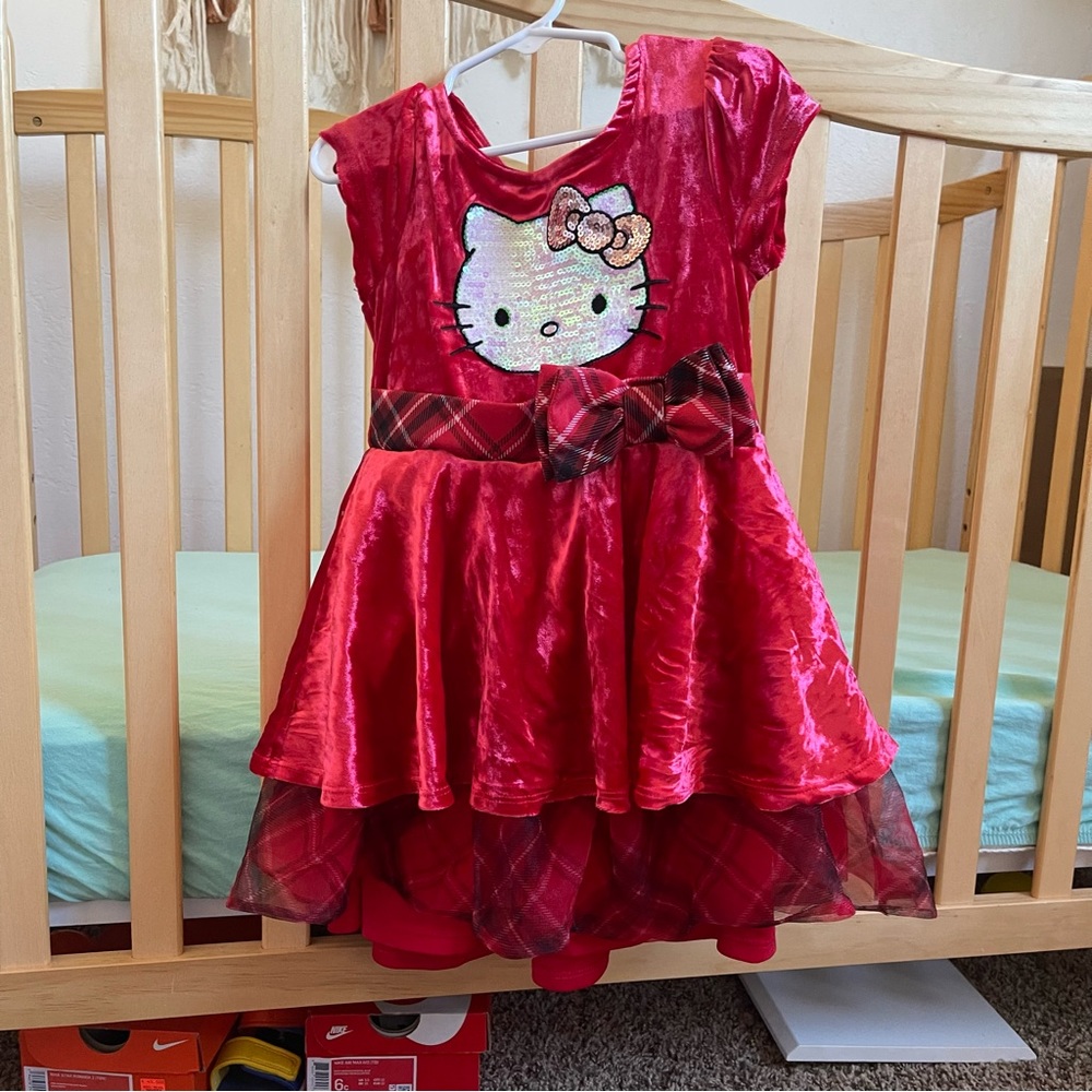 Sanrio hello kitty Christmas dress
